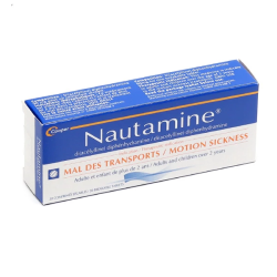 Nautamine mal des transports comprimé