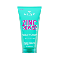 Nuxe Zinc Power Gelée Nettoyante Purifiante 150ml