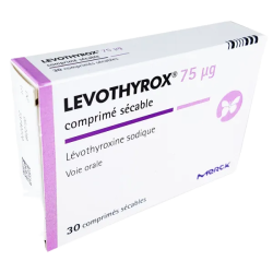LEVOTHYROX 75MCG CPR BT30 EXC