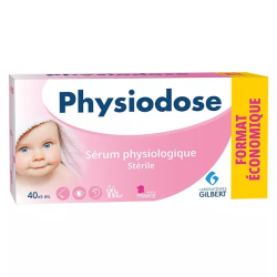 Physiodose : serum physiologique yeux, nez, oreille du bébé et de