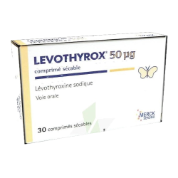 LEVOTHYROX 50MCG CPR BT30 EXC