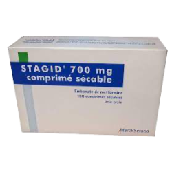 STAGID 700MG CPR BT100