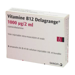 VIT B12 DEL.1000Y INJ A.2ML 6