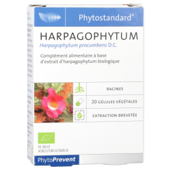 Phytostandard Harpagophytum Complément alimentaire Phytoprevent Pileje