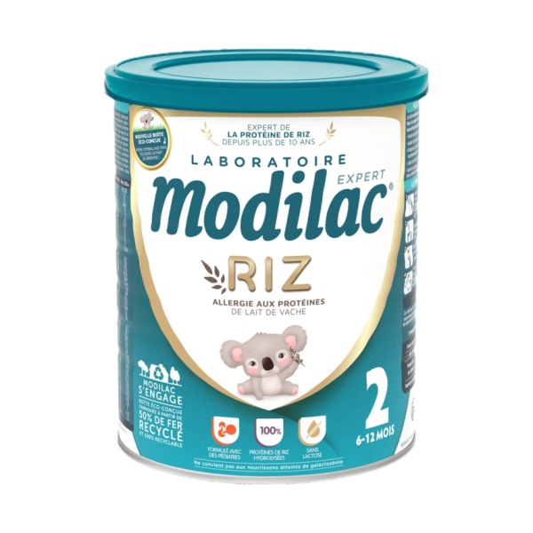 Lait EXPERT RIZ 2ème âge 800 g Modilac