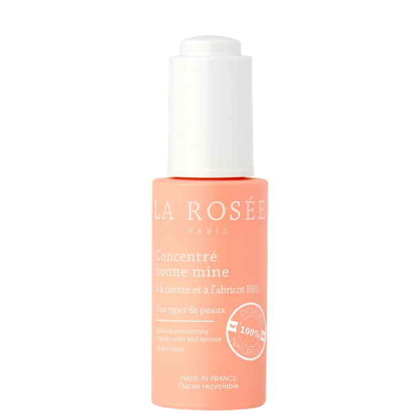 Concentré bonne mine Carotte et Abricot Bio La Rosée 30ml