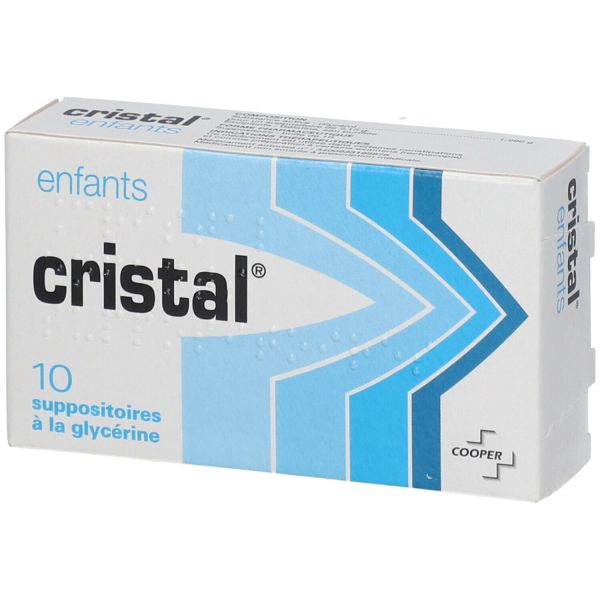 Cristal adulte suppositoire anti constipation