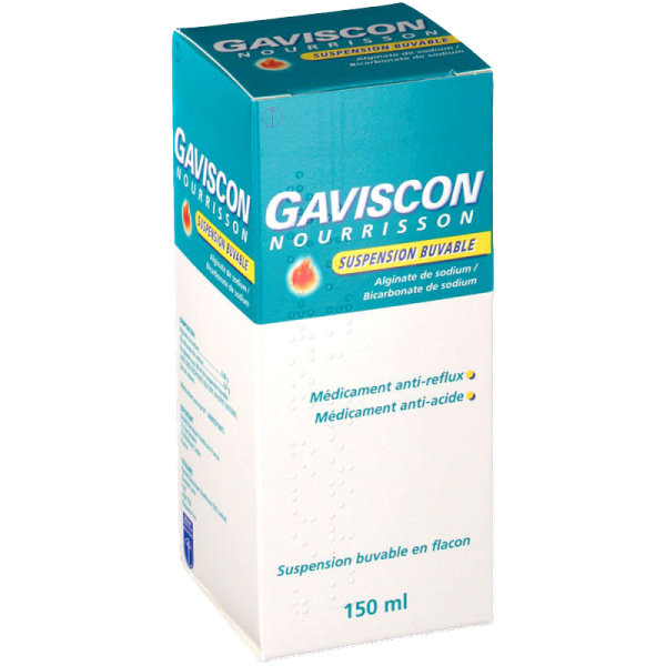 Gaviscon bebe nourrisson Sirop 150 mL