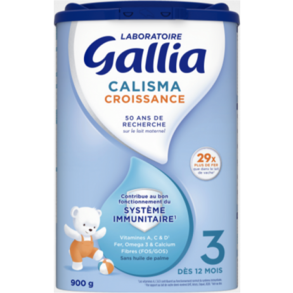 Gallia 3ème âge Bio - Lait infantile en poudre dès 10 mois (800g)