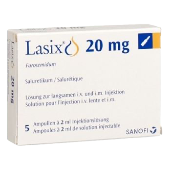 LASILIX 20MG INJ AMP2ML 1