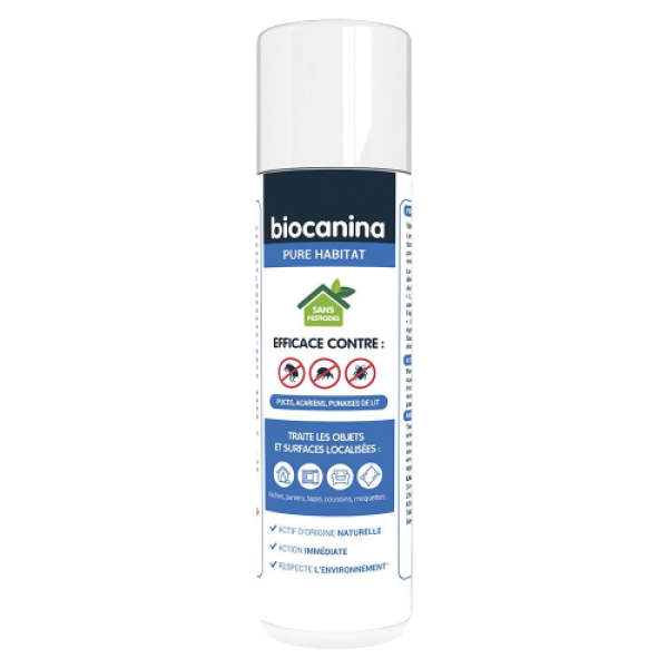 Spray anti-acarien punaise de lit Pure Habitat Biocanina