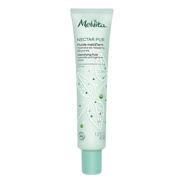 Nectar Pur Fluide Équilibrant Matifiant Bio Melvita - Tube de 40ml