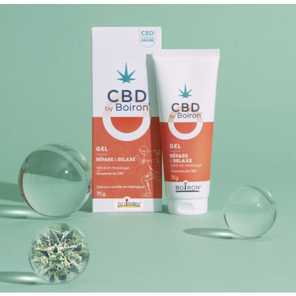 Gel Repare et Relaxe CBD Boiron