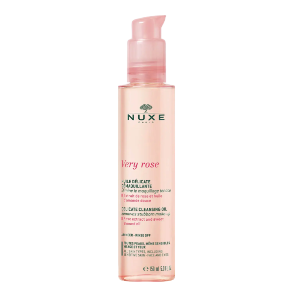 Huile démaquillante Very Rose Nuxe 150ml