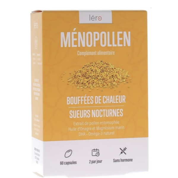 Menopollen Bouffées De Chaleur Boite De 60 Capsules