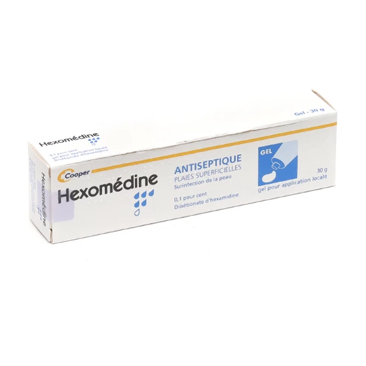 Hexomedine gel antiseptique30G