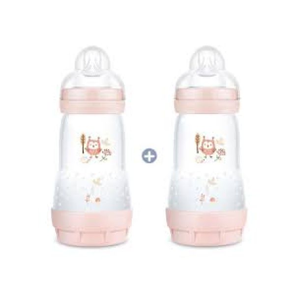 MAM Biberon lot de 2 Easy Start 2 mois 260 ml