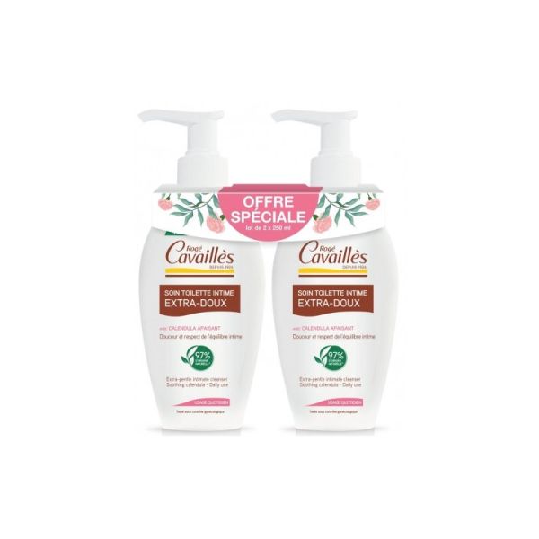 Offre Spéciale Soin De Toilette intime Cavaillès 2x250ml