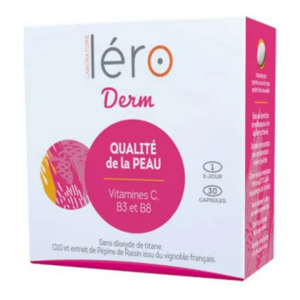 Complément Alimentaire Qualité De Peau Derm Léro